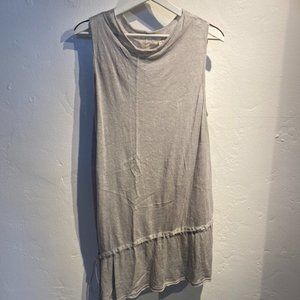 INHABIT linen tunic tank